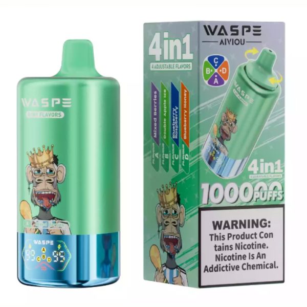 Waspe 4 in 1 100k Puffs | Vape Kopen Waspe 4 in 1 100k Puffs | Vape Kopen
