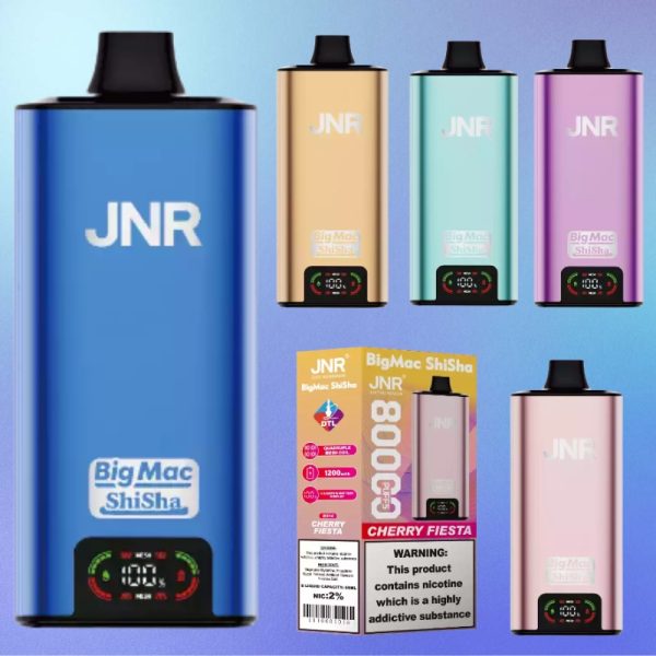 JNR Big Mac Shisha 80000 Puffs | Vape Kopen JNR Big Mac Shisha 80000 Puffs | Vape Kopen