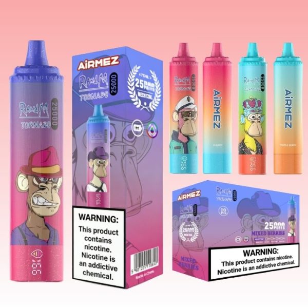 Airmez Tornado 25000 Puffs | Vape Kopen Airmez Tornado 25000 Puffs | Vape Kopen