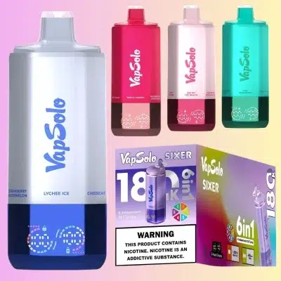 Vapsolo 6in1 180K Puffs | Vape Kopen Vapsolo 6in1 180K Puffs | Vape Kopen