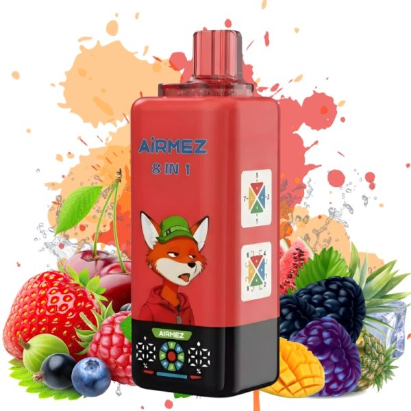 Airmez Fox 8IN1 160K | Vape Kopen Airmez Fox 8IN1 160K | Vape Kopen