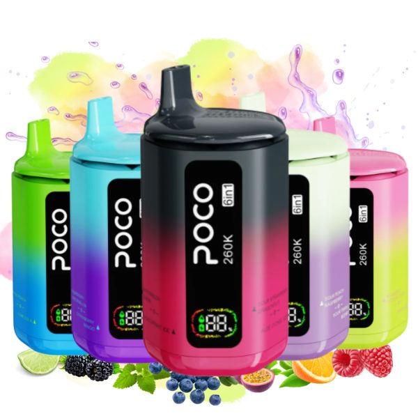 POCO 260K 6IN1 | Vape Kopen POCO 260K 6IN1 | Vape Kopen